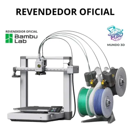 Impressora 3D Bambu Lab A1 Combo com AMS