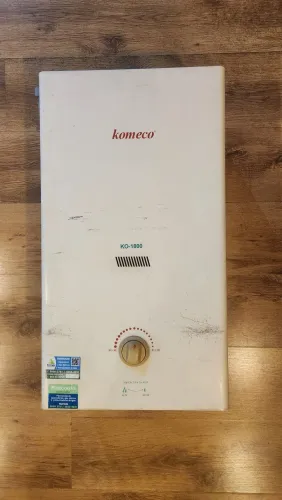 Vendo aquecedor a gás Komeco