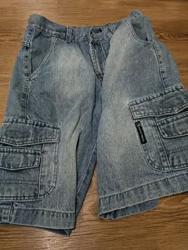 Bermuda jeans masculina