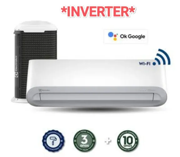 Ar Split Electrolux INVERTER 12000 BTUs + Novo + Nota + 3 Anos Garantia + Cartão 12x!!