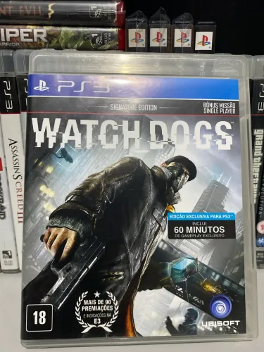 Watch Dogs PS3 completo 