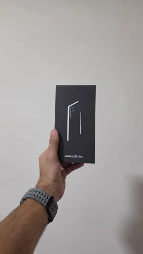SMARTPHONE SAMSUNG GALAXY S25 ULTRA 5G 256GB - LACRADO - GARANTIA - NOTA FISCAL