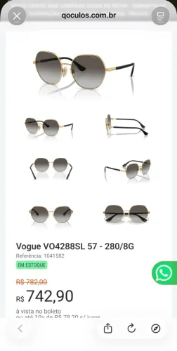 Óculos de sol Vogue