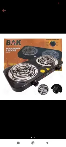 Fogão elétrico NOVO, 2 bocas de resistência blindada,.top, cozinha tudo. Entrega GRÁTIS*