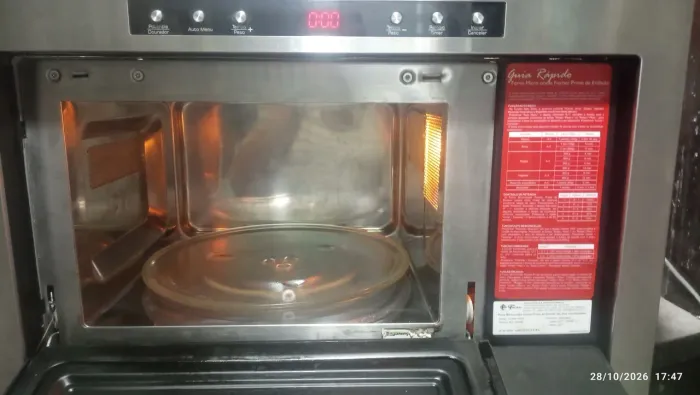 Microondas de embutir