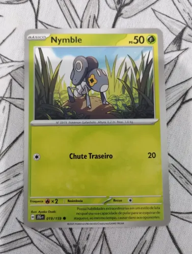 Carta Pokémon Nymble Amigos de Jornada