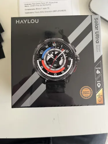 Smartwatch Mibro ultra leve