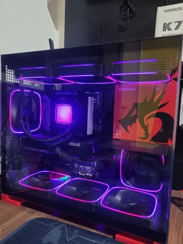 Aceito Troca - PC Gamer High End AMD Ryzen AM5 DDR5 Super Novo e Config Top