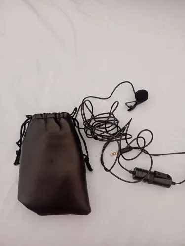 Microfone Lapela com fio