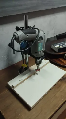 Furadeira de Impacto Tramontina + Suporte de Mesa