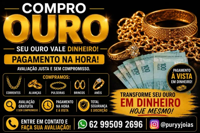 CONSERTOS DE JOIAS OURO COMPRO