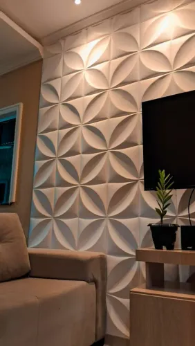 Placas 3D Decoração
