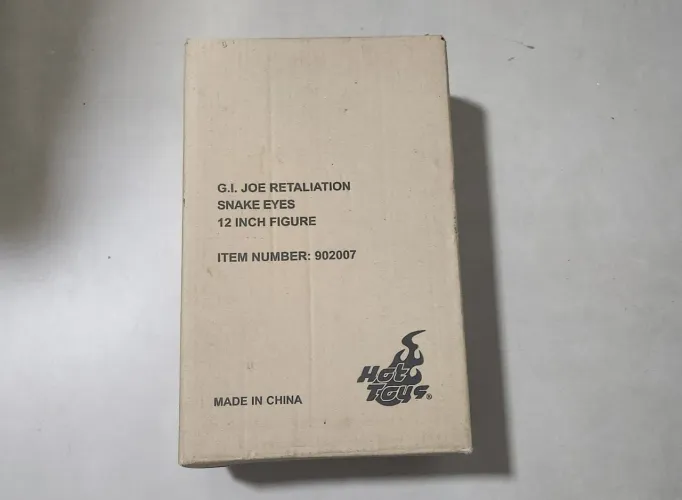 Caixa Parda Vazia Hot Toys G I Joe Snake Eyes