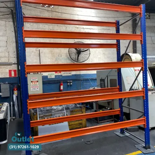Porta Pallet estante para galpão