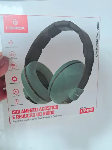 Fone de ouvido redução de ruído 