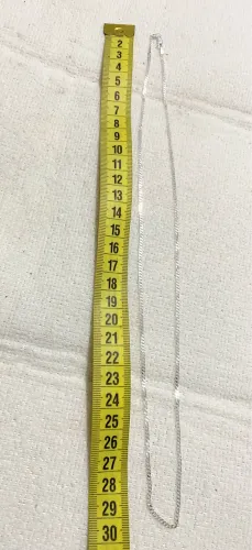 Vende-se Corrente e Pulseira de Prata 925. A Corrente 60 cm e a Pulseira 21 cm. Novos. 