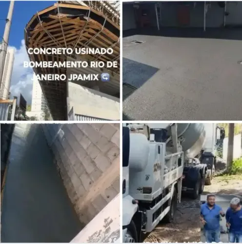 CONCRETO BOMBEADO PARA PISOS E LAJES RIO DE JANEIRO