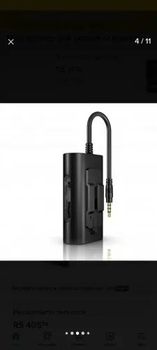 Interface de áudio guitarra Irig 2