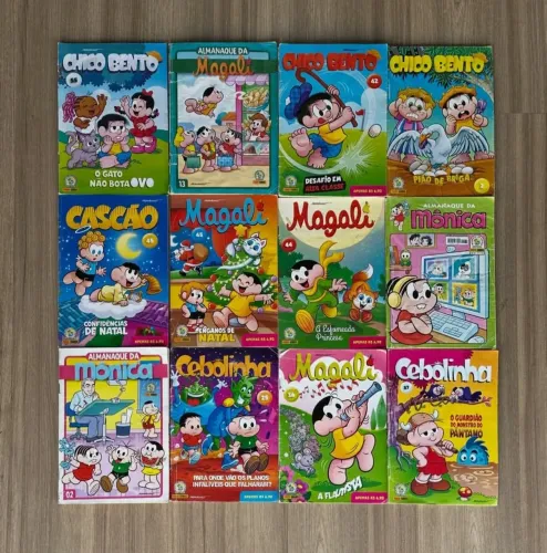 Lote 52 Gibis Diversos e Variados