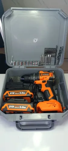 Parafusadeira Furadeira Brushless 10mm AITOOLZO C/2 Bateria