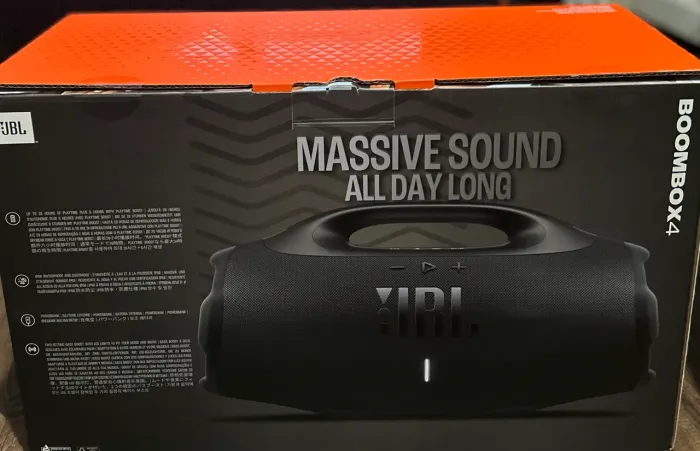 JBL Boombox 4 Original Nova, Nunca Usada, com Nota Fiscal