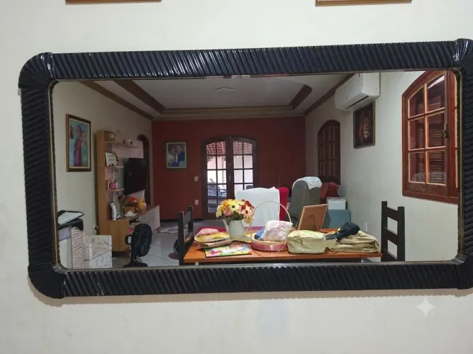 Kit de mesa,espelho e armário