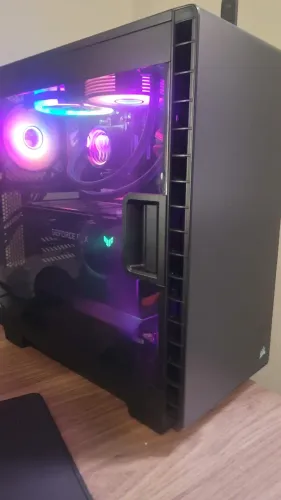 PC Gamer High End - Ryzen 7 5800X3D (Melhor que I9) + RTX 3060 12GB - SÓ A TORRE
