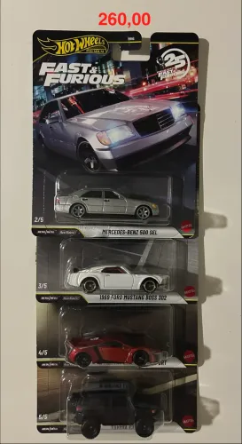 Set Hot Wheels Premium Velozes e Furiosos 25 Anos