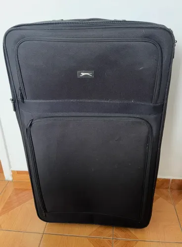 Mala de viagem de tecido - Preta 23kg