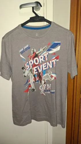 Camiseta IP "Sport Event" Cinza