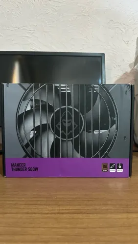 Fonte Gamer Mancer Thunder 500W 80 Plus Bronze - PFC Ativo