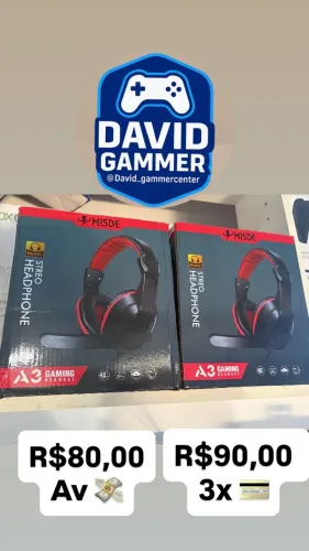 Fone Headset para jogar NOVO