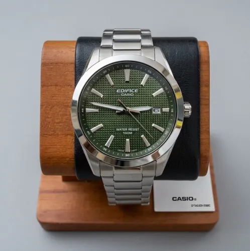 Relógio Casio Edifice Verde Novo