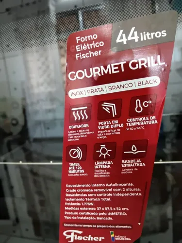 Vendo forno novo 220v. Paguei $1.087 Quero $450 Ótimo para fim de ano assar bolos pernil.