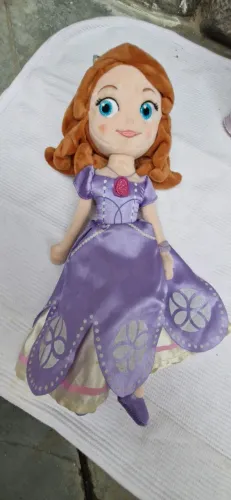 Boneca Princesa Sofia de Pano original Disney Store 33cm