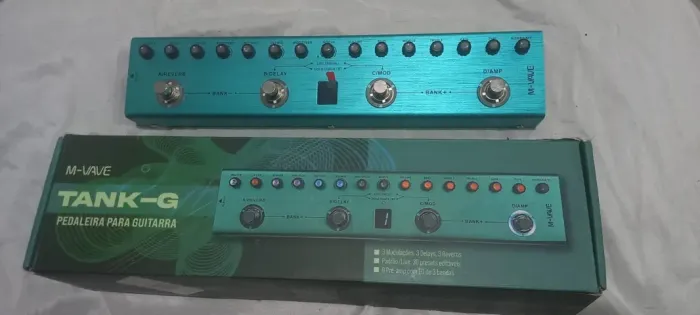 Pedaleira para Guitarra M-VAVE Tank-g