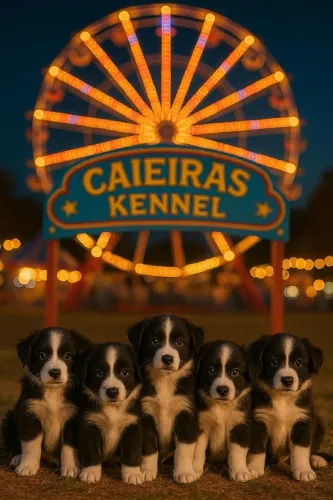 ?Border Collie filhotes esperando por você?