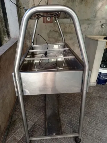 Balcão Térmico Buffet Self-Service Inox Banho-Maria (Funcionando 100%)