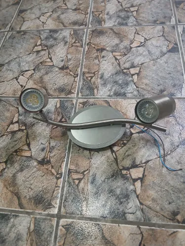  luminária de teto de 2 spots