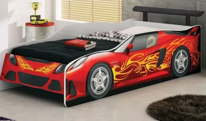 Cama infantil sport car