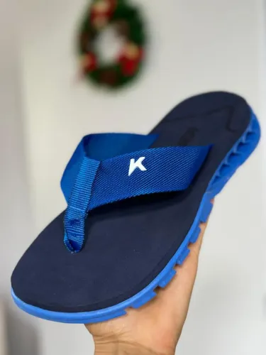 Chinelo Kenner Rakka Azul Royal | Tecnologia Re.Amp, Amortecimento e Estilo Streetwear