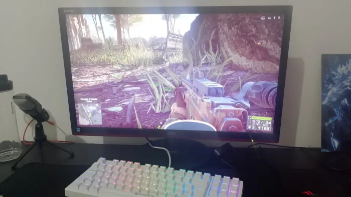 Monitor gamer mesa gamer