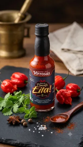 O Molho de Pimenta "Eita!" Virrosas 60ml