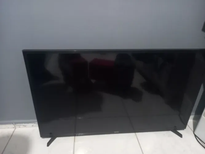 Tv 43 polegadas com defeito / retirada de peças