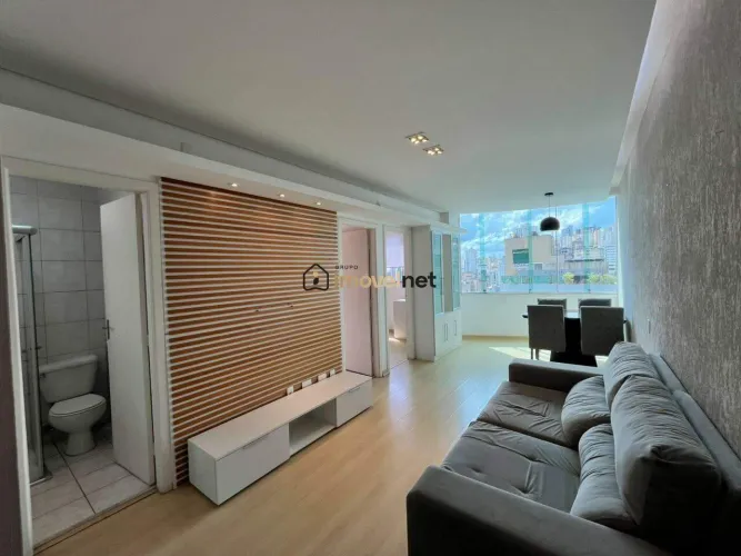 Excelente Apartamento Semi-Mobiliado com Varanda e Vista Panorâmica