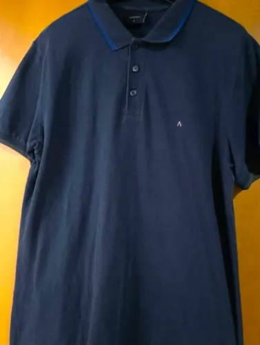 camisa polo aramis azul marinho p