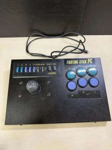 Controle Arcade Hori Fighting Stick para PC Engine HPJ-08