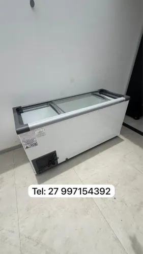 Freezer horizontal Metalfrio 505 litros 220v zerado