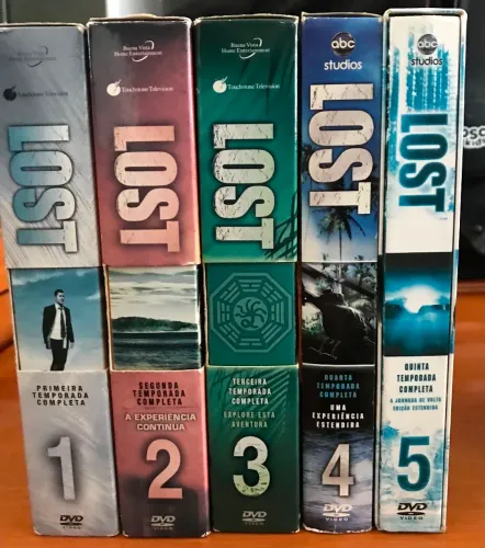 Dvd serie Lost temporada 1-5