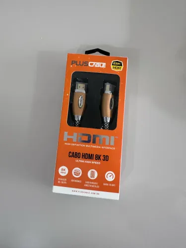 Cabo HDMI 2.1 Plus Cable 8K HDR Ultra HD 